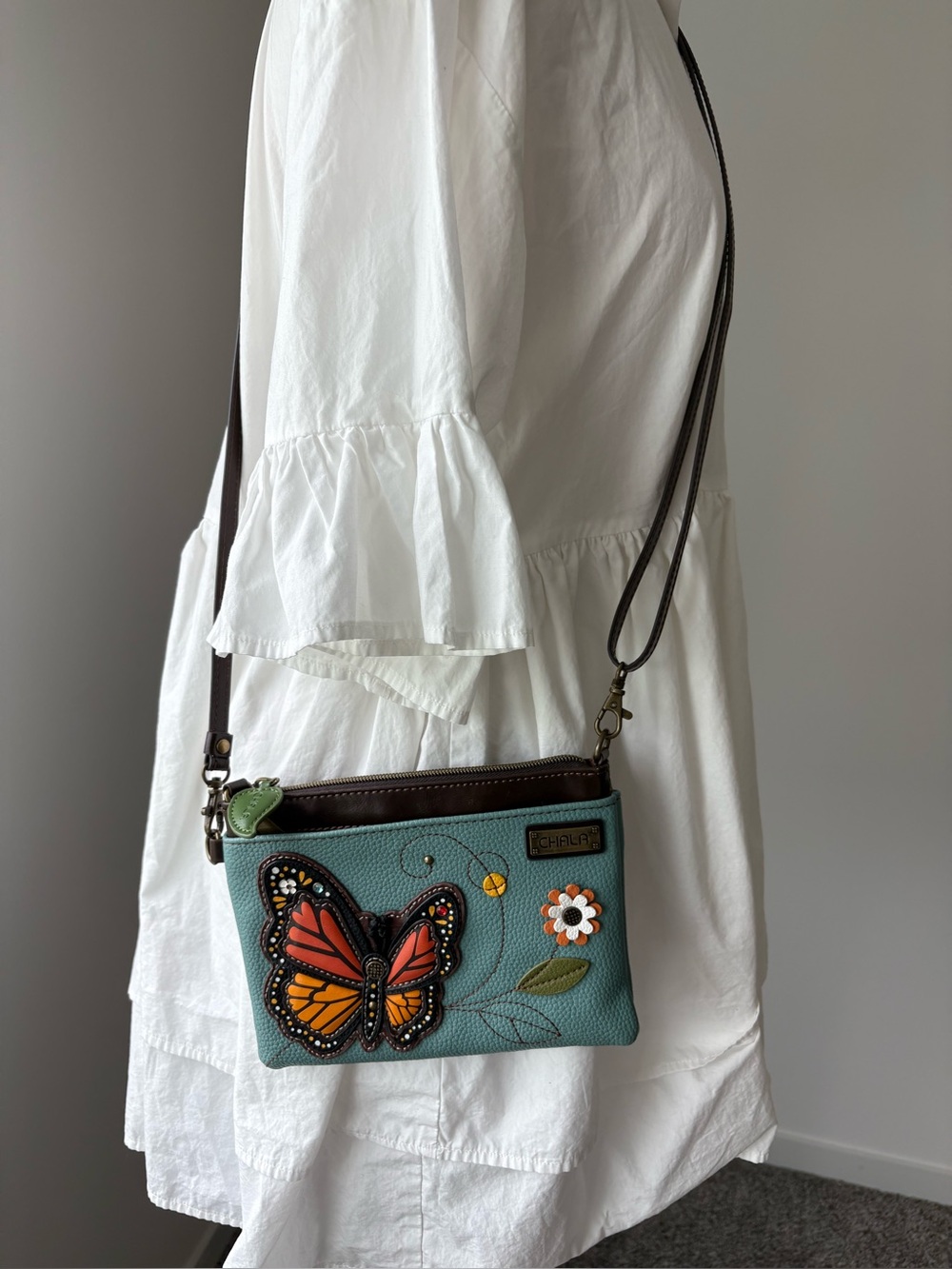 Chala Mini Crossbody - Monarch Butterfly Bag